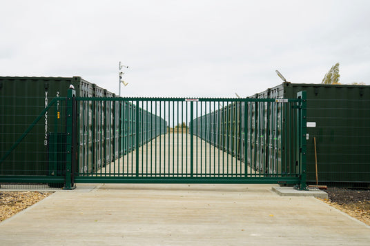 Automated cantilever sliding gate installation