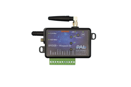 PAL Spider Wiegand GSM gate controller