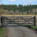 EstateGuard single leaf five-bar style automated swing gate