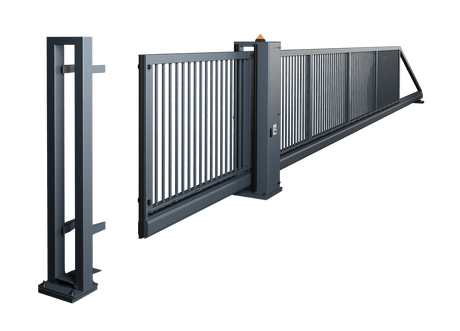 WSP 200 extra-wide automated cantilever sliding gate