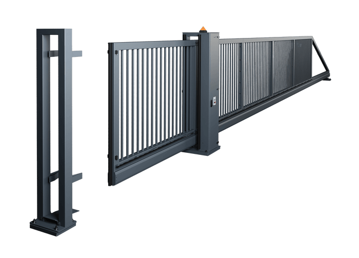 WSP 200 extra-wide automated cantilever sliding gate
